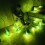 Shamrock String Lights 10 ft, 20 LED Green Clover Fairy 1