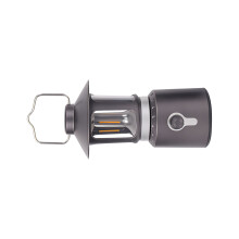 Aluminum Camping Lantern Combining Emergency Power-brown