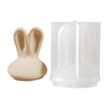 Silicone Craft Mold Rabbits Ear Shape Box Molds for-build