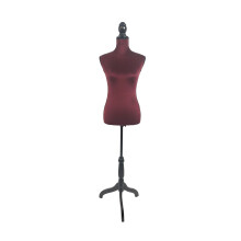 Dress Form with Stand, Velvet, Adjustable, Size 36/38