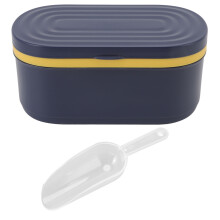 Double-Layer Silicone Ice Cube Tray with Container