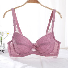 Ultratunn spets-BH för kvinnor – Plus Size, utan vaddering