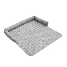 Plysjpute til kjæledyrsofa, 75 x 75 cm, grå