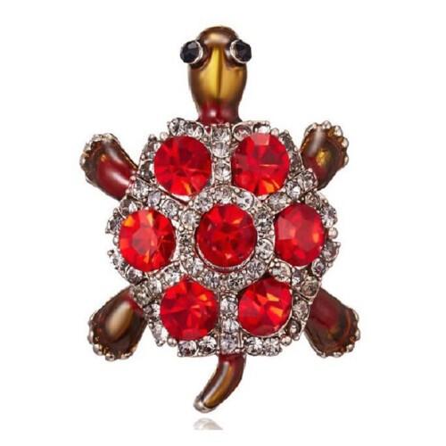 Modieuze damesschildpadbroche, op dieren geïnspireerd
