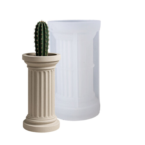 Multipurpose Silicone Flowerpot Mold Suitable for Resin Concrete