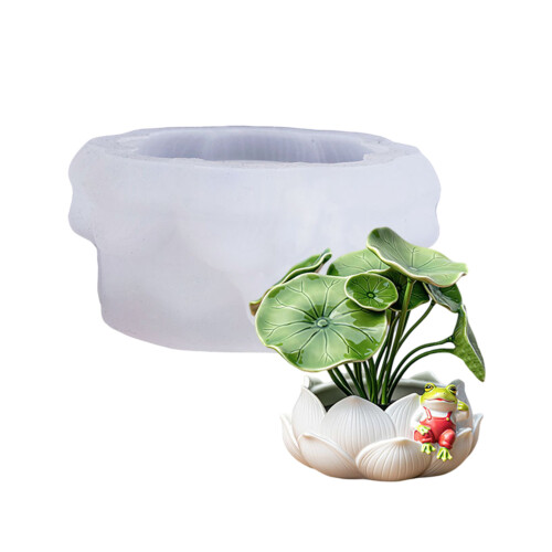 Siliconen mal voor bloem bloempot sieraden container mal