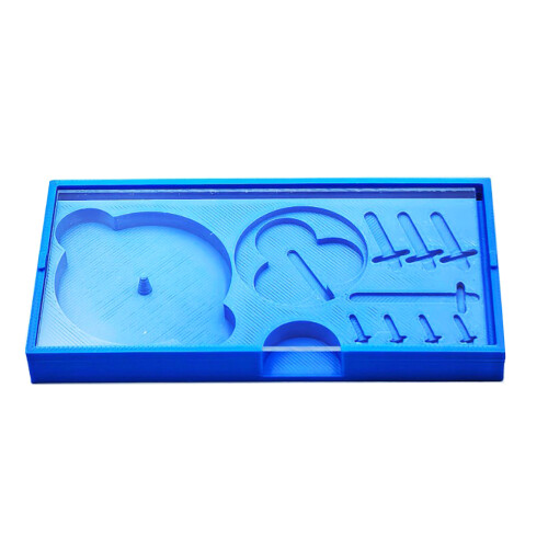 Jewelry Making Accessories Storage Case Holds Watch Dials-Blue