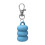Fun Round Themed Keychain With Lip Gloss Cap Detail-Blue 1