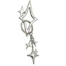 Tragbarer Sternkarabiner-Schlüsselanhänger-Star zweiteiliges Set