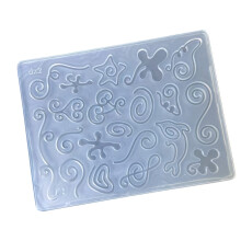 Flexible Irregular Line Style Mold for Making Unique Resin