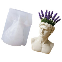 Versatile Silicone Crafting Mold Ancient Greek Head Designs