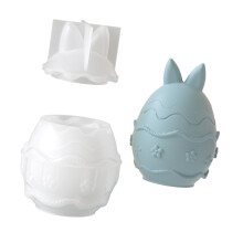 Silicone Rabbit Eggs Shape Crafting Mold for Candle-5766B