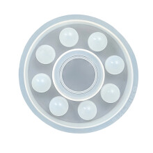 Multipurpose Hydroponic Display Rack Silicone Mold-small round