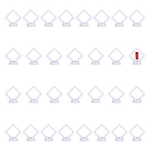 Pack of 30 Jewelry Organizers Multiple Pieces Visible-White