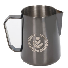 Jarra para espumar leite em aço inoxidável, 600ml