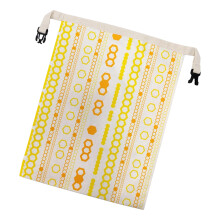 Organic Cotton Bees Wax Food Bag Kitchen Storage-stripe