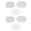 Bento-Lunchbox, 340 ml, PP, 2er-Pack 1