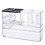 Stackable Clear Cosmetic Storage Box with Multiple 1