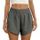 Modische Damen-Shorts mit hoher Taille, einfarbig,-Dunkelgrau S 1