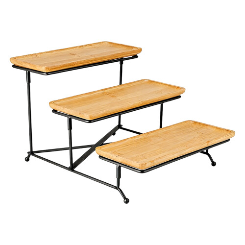 Minimalists Styles 3 Level Cake Display Stand Craft From Fine-C