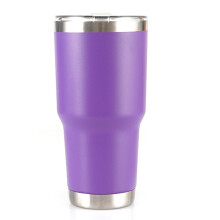 30oz Purple Stainless Steel Insulated Tumbler