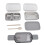 Bento Box304Stainless Steel Double Layer with Cutlery 1