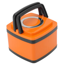 Isolierte Bento-Box aus Edelstahl, Orange 304
