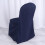 Navy Blue Polyester Banquet Chair Covers (10 Pack) 1