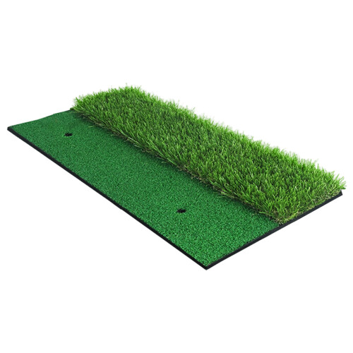 Indoor Outdoor Golf Practice Mat-Long and short grass