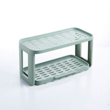 Seasoning Jar Storage Rack with Drawers and Wheels