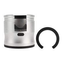 Kaffestamperholder – Aluminiumlegering, Justerbar, Rund