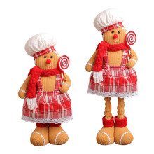 Standing Gingerbread Man Ornament, 40–50 cm, 1 pc