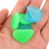 100 Pcs Luminous Stone Mixed Colour Pebbles Glow The Dark Marbles 7
