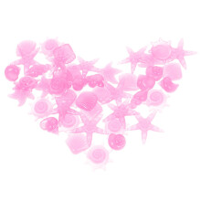 200Pièces Roses En Résine Pour Aquarium Jardin