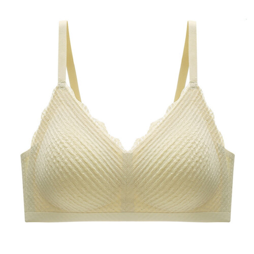 3-Pack Women's Wire-Free Seamless Lace Bralettes