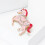 Cartoon-Pferd-Anstecknadel,-Rosa 7