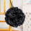 Black Silk Rose Kissing Balls 7 in 2 Pack 4