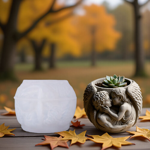 Flexible Children Silicone Mold Suitable for Concrete Cement 1