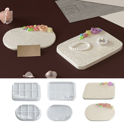 Multipurpose Silicone Craft Mould For Making-Rectangular 2