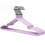 Heavy-Duty Clothes Hangers – Plastic-Coated Metal, Pack 2