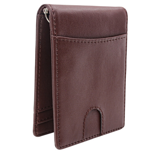 PU Leather Card Holder Wallet for Men, Ultra-Thin 2