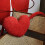 Red Heart Plush Pillow300g 5
