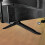 Universal TV Stand Legs Black PP 19x5cm 2