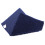 Marineblauwe antislip badkamermat van polyester 4