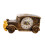Vintage Car-Shaped Alarm Clock Light Brown 3