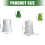 Reusable Food Grade Silicone Candle Stand Mold For-pattern 2 4