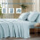 Queen Bamboo Rayon & Microfiber Sheet Set 4-Pc 5