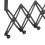 Over Door Hook Rack – Stainless Steel, Adjustable, 6Hooks 8
