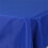 Royal Blue Polyester Fitted Tablecloth 72" x 30" 4