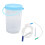 Koffieklysma-emmer 1200 ml, siliconen ABS 8